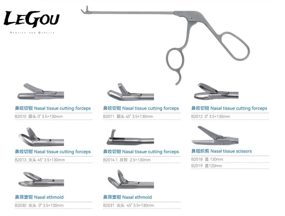 LeGou Professional Reusable Nasal Sinus Forceps for FESS