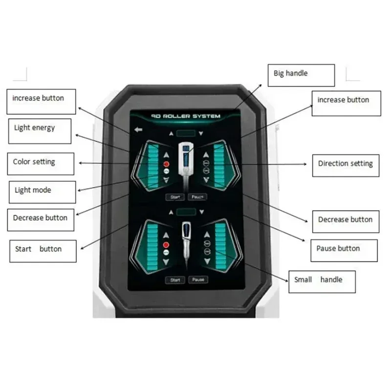 

2025 Model 360-Degree Roller-Style Female Body-Shaping Massager 9D Vacuum-Integrated Roller Massage Balls Body Contouring Device