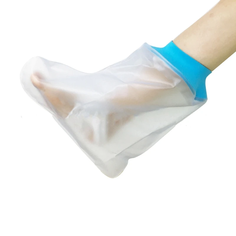 Waterproof treasure Watertight Foot Protector Bathing Waterproof Cover Shower Foot Rest Cast Covers for Shower Leg