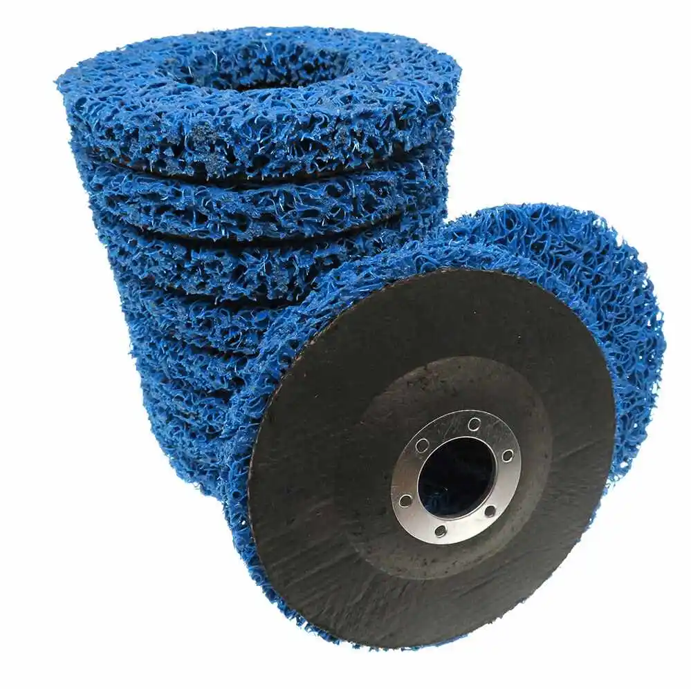 

1-10Pcs 4.5-inch Blue Grinding Disc Stainless Steel Metal Grinding Wheel 115mm Louver Plate Durable Angle Grinder Accessories