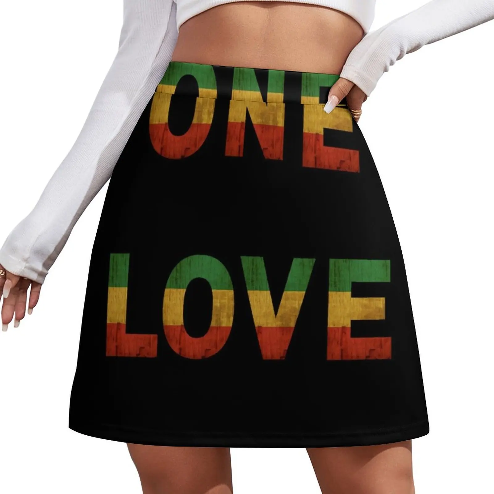 

Потрясающий день One Love Jamaica Rastafari, которая любит музыку, мини-юбка, платья для выпускного, юбка для девушек