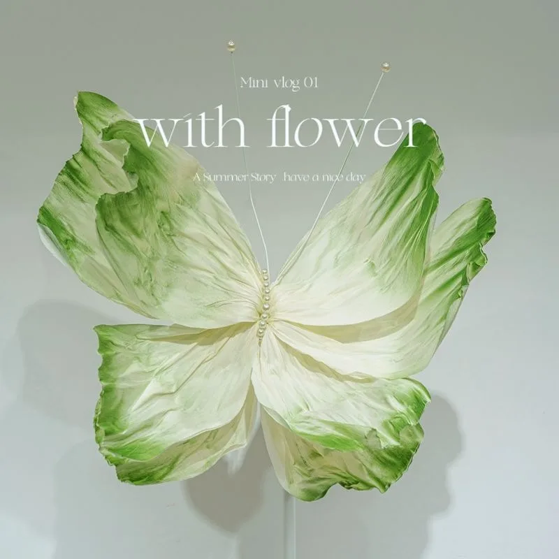 Simulation Butterfly 3D Artificial Flowers Outdoor Garden Wedding Decoration Window Display Fake Butterfly Home Decor Mariage