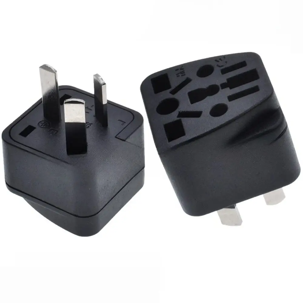 

2PCS Universal Kr US UK EU to AU AC Power Socket Australia Plug China Travel Charger New Zealand Adapter Converter Type I 10A