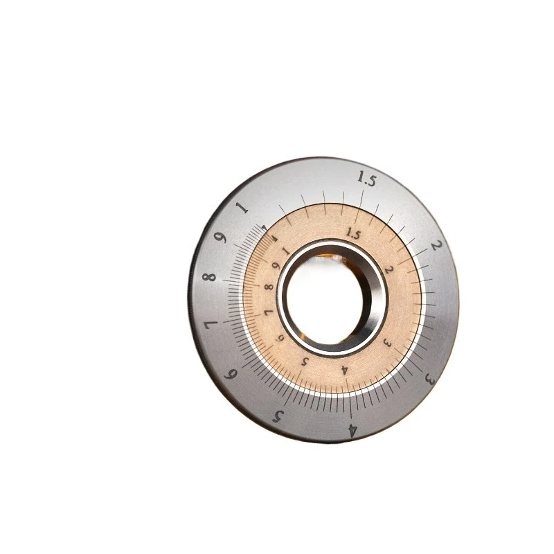 For Titanium Alloy Retro Old-fashioned Logarithmic Slide Rule Multi-function Mathematical Addition and Subtraction