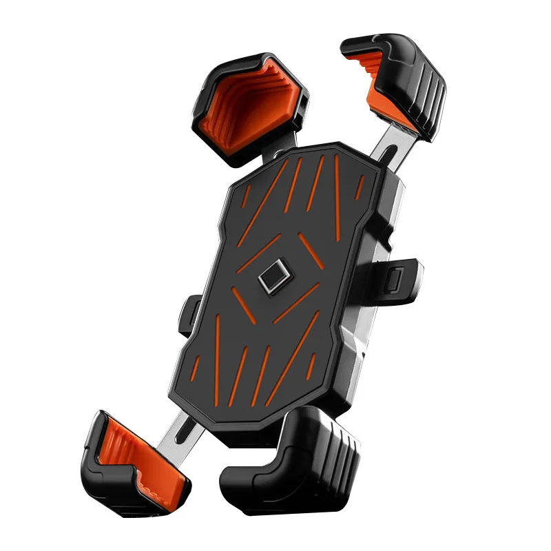 Riding Navigation Bracket Electric Motorcycle Navigation Bracket Rider Artifact Stainless Steel Bracket One-Handed Access.