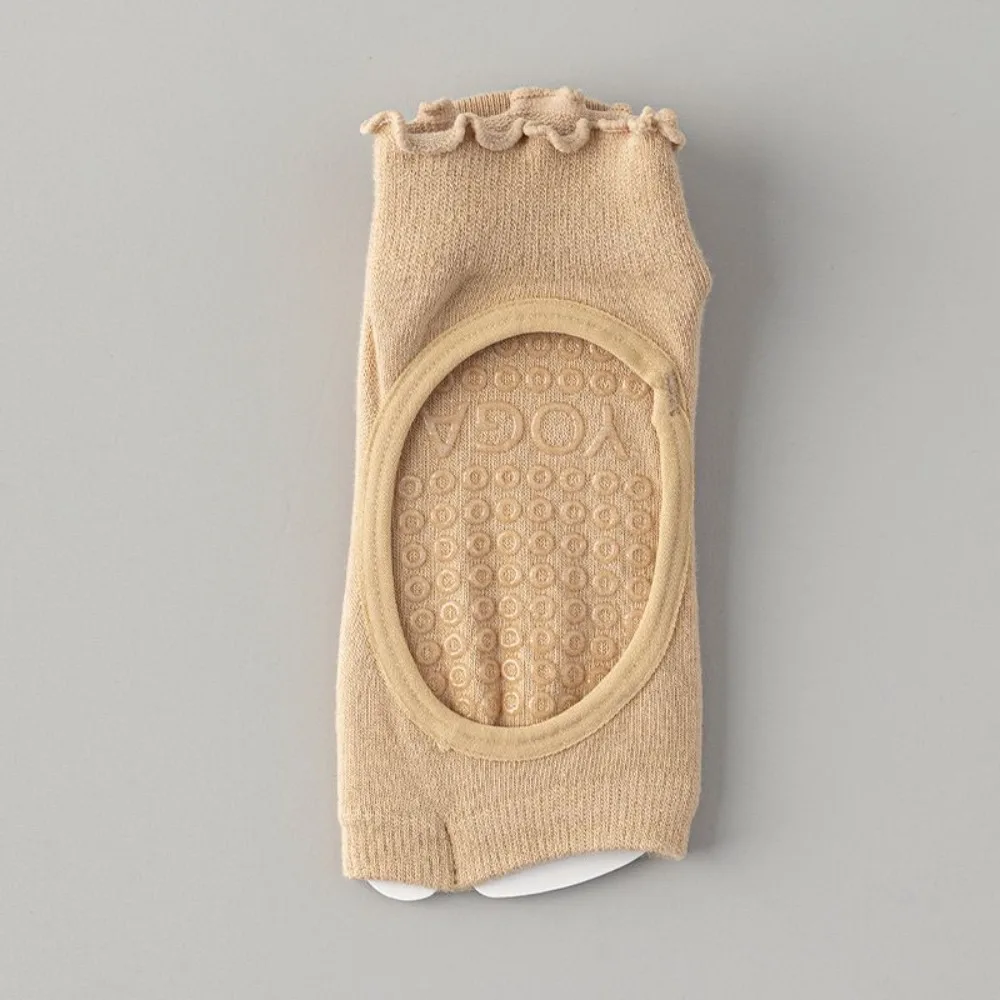 New Cotton Pilates Socks Harajuku Street Sweat-absorbent Yoga Socks Non-Slip Breathable Two Toe Socks