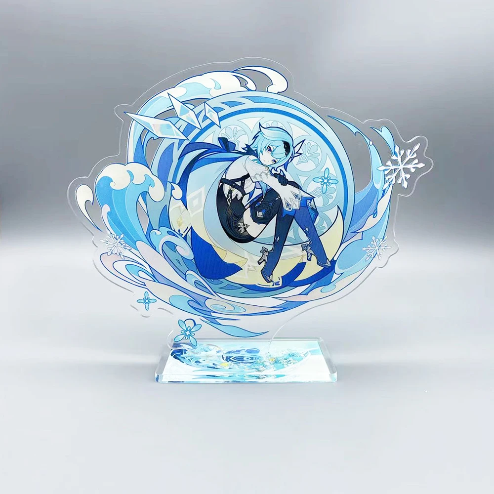 Furina Stand Acrylic Game furina Figure Wanderer Tighnari Cyno Kaedehara Kazuha Barbatos Windblume Festival Collection Prop