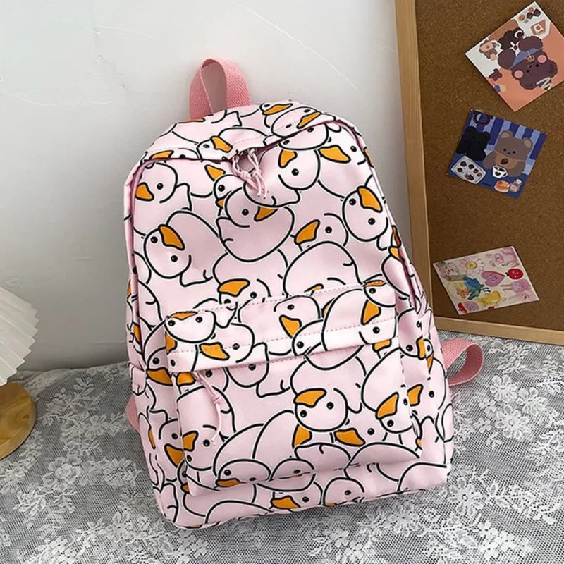2024 Large Capacity Multi Functional Cute New Style, Soft Girl, High School Student, College Student School Backpack