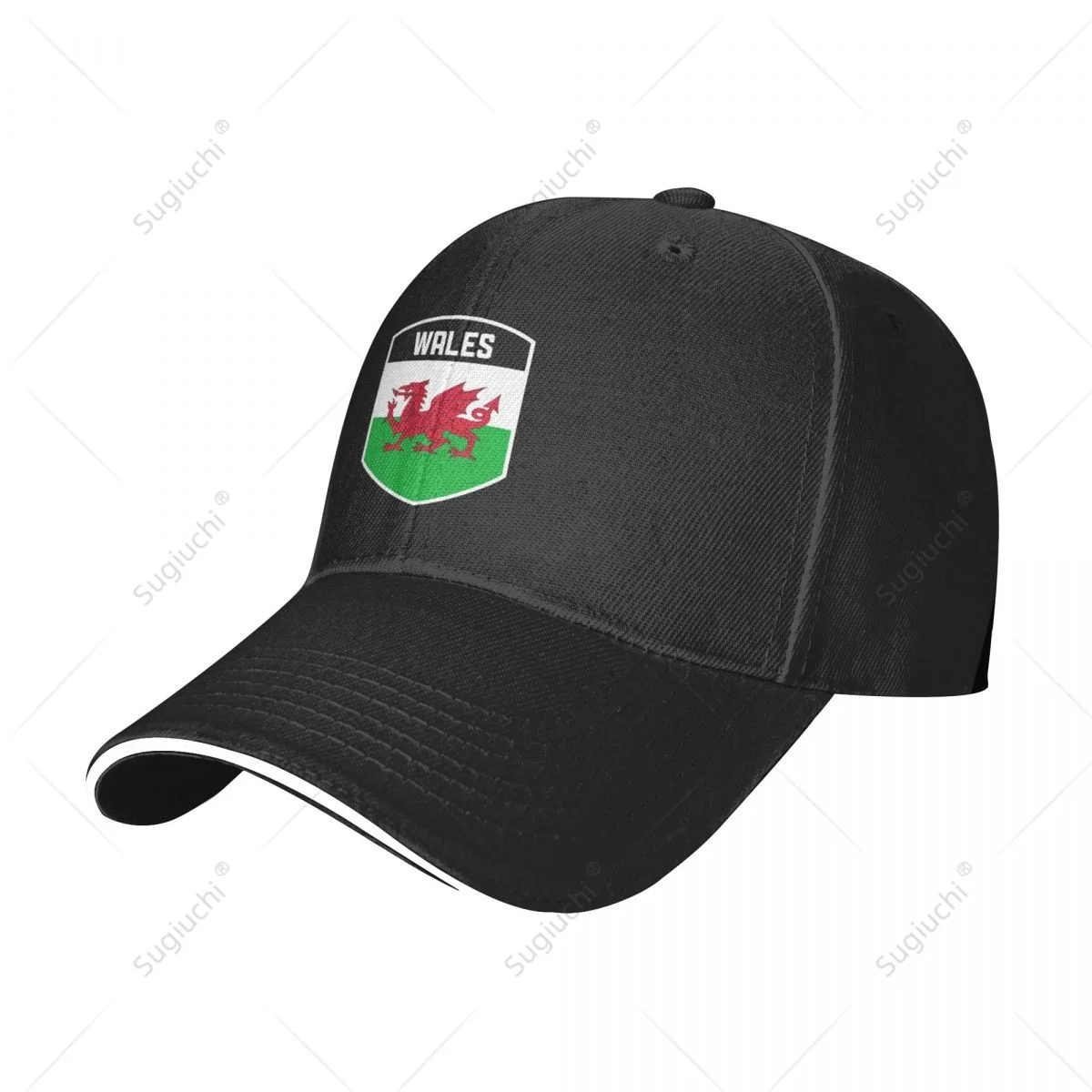 Multifunction Wales Flag Shield Sandwich Baseball Cap Men Sports Casual Caps Golf Hat Fishing Outdoors