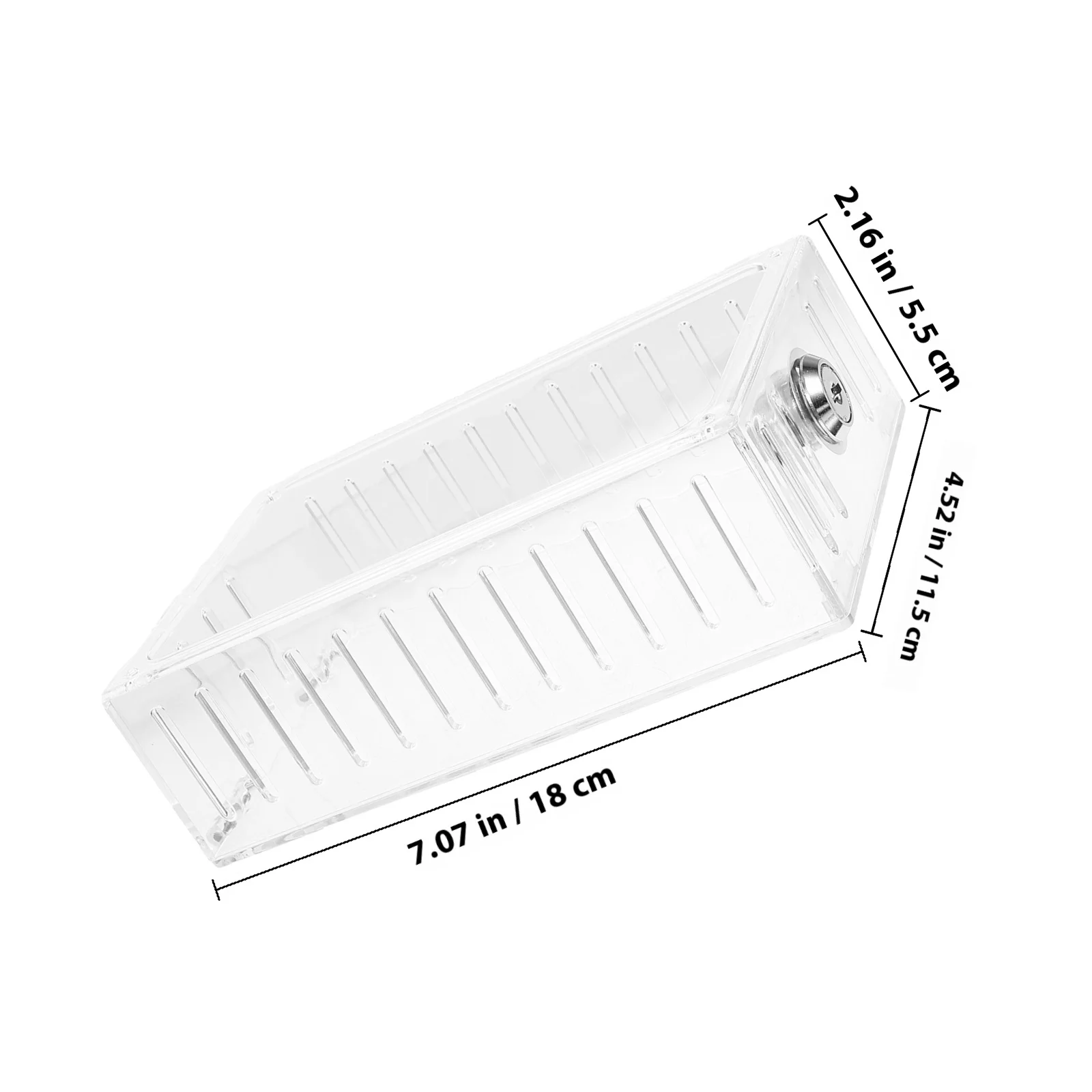 ترموستات اقفال الصناديق الحرس أغطية معدنية مفتاح قفل واضح غطاء الحائط حماية في الهواء الطلق مكافحة العبث قوي البلاستيك HVAC #4