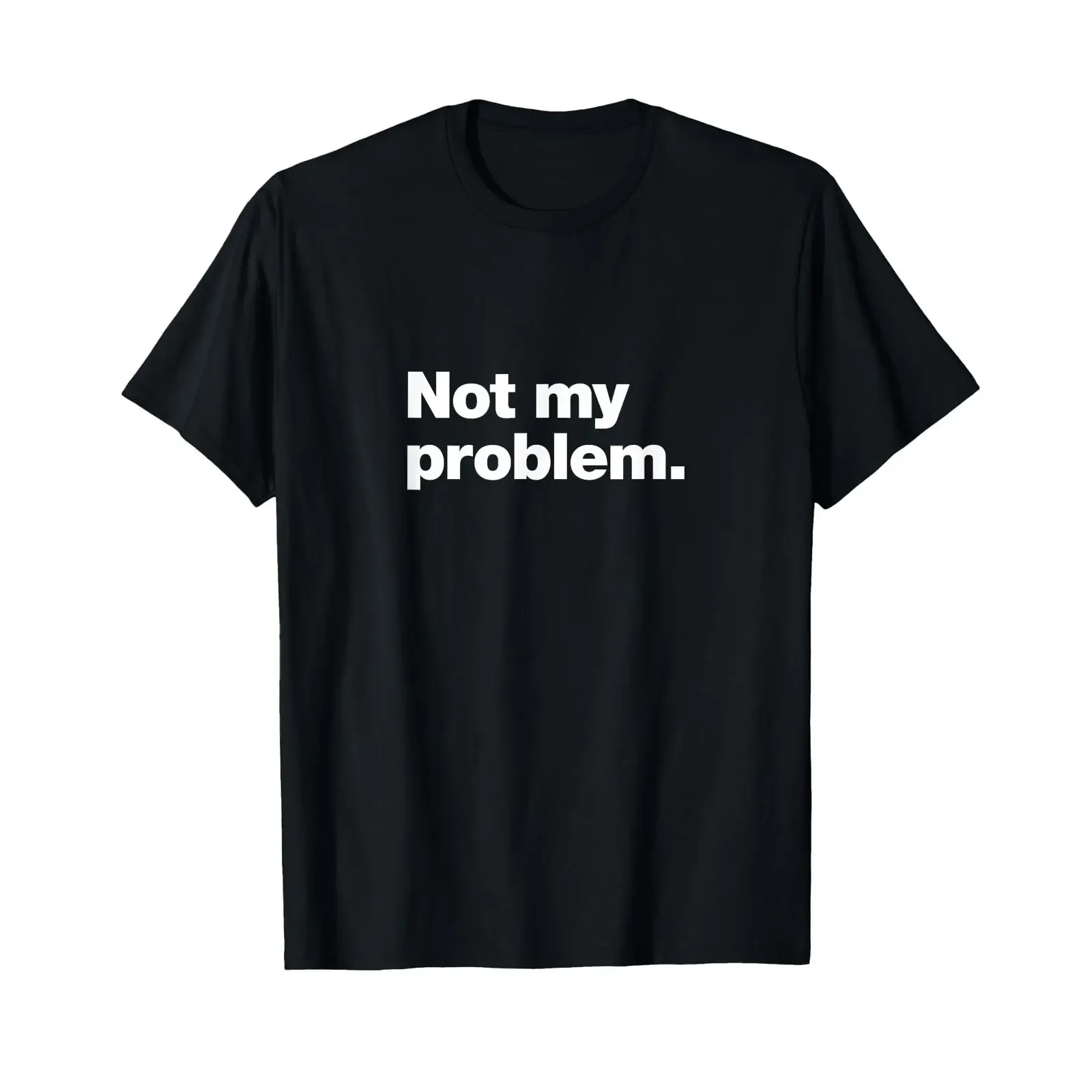 Not My Problem T Shirt with the inscription Nicht Mein German Language vintage Washed Stylish Breathable homme Soft Unisex
