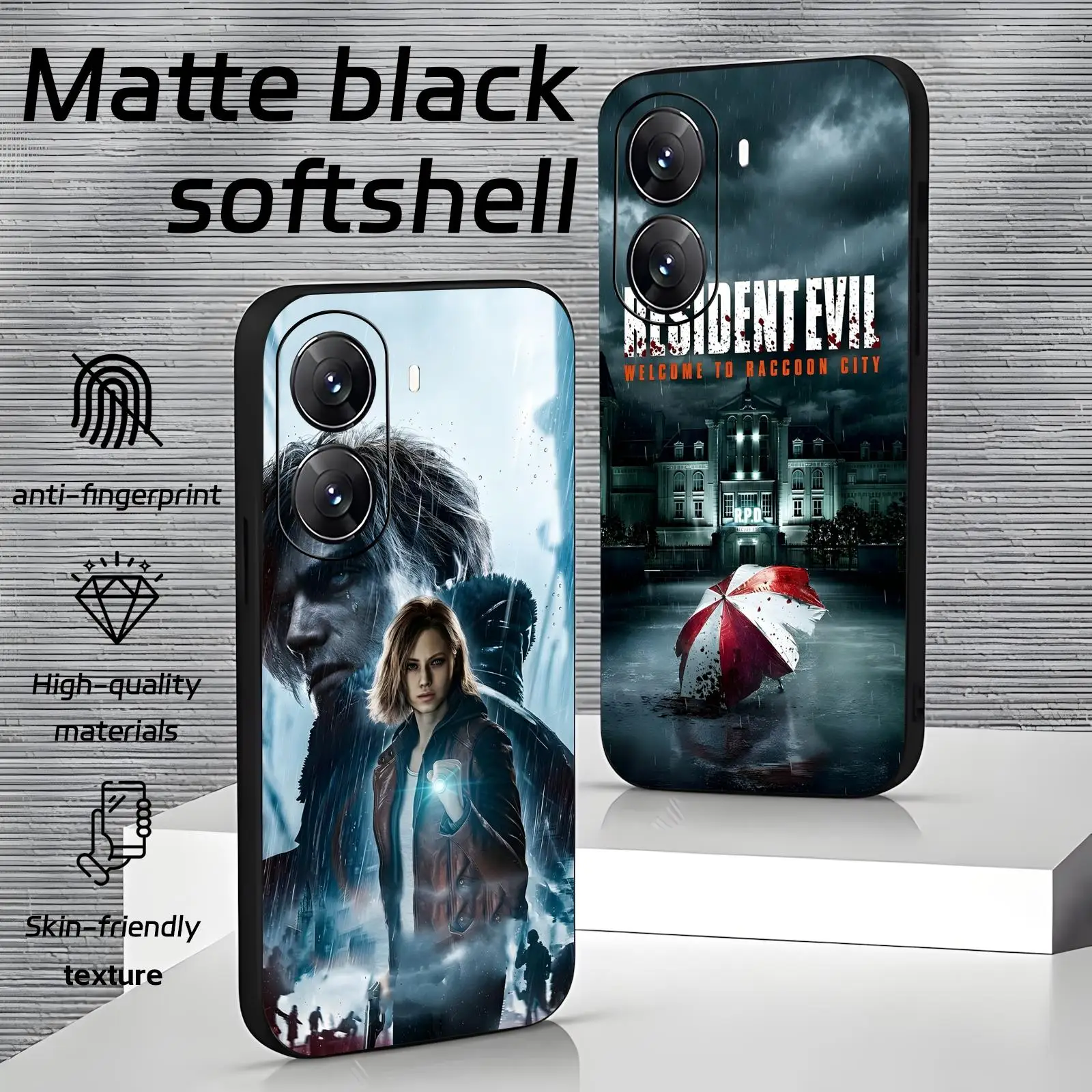hot game Resident Evil  Phone Case For Xiaomi POCO M7 M6 M5 X8 X7 X6 F8 F7 F6 Pro 5G Soft black Shockproof Cover
