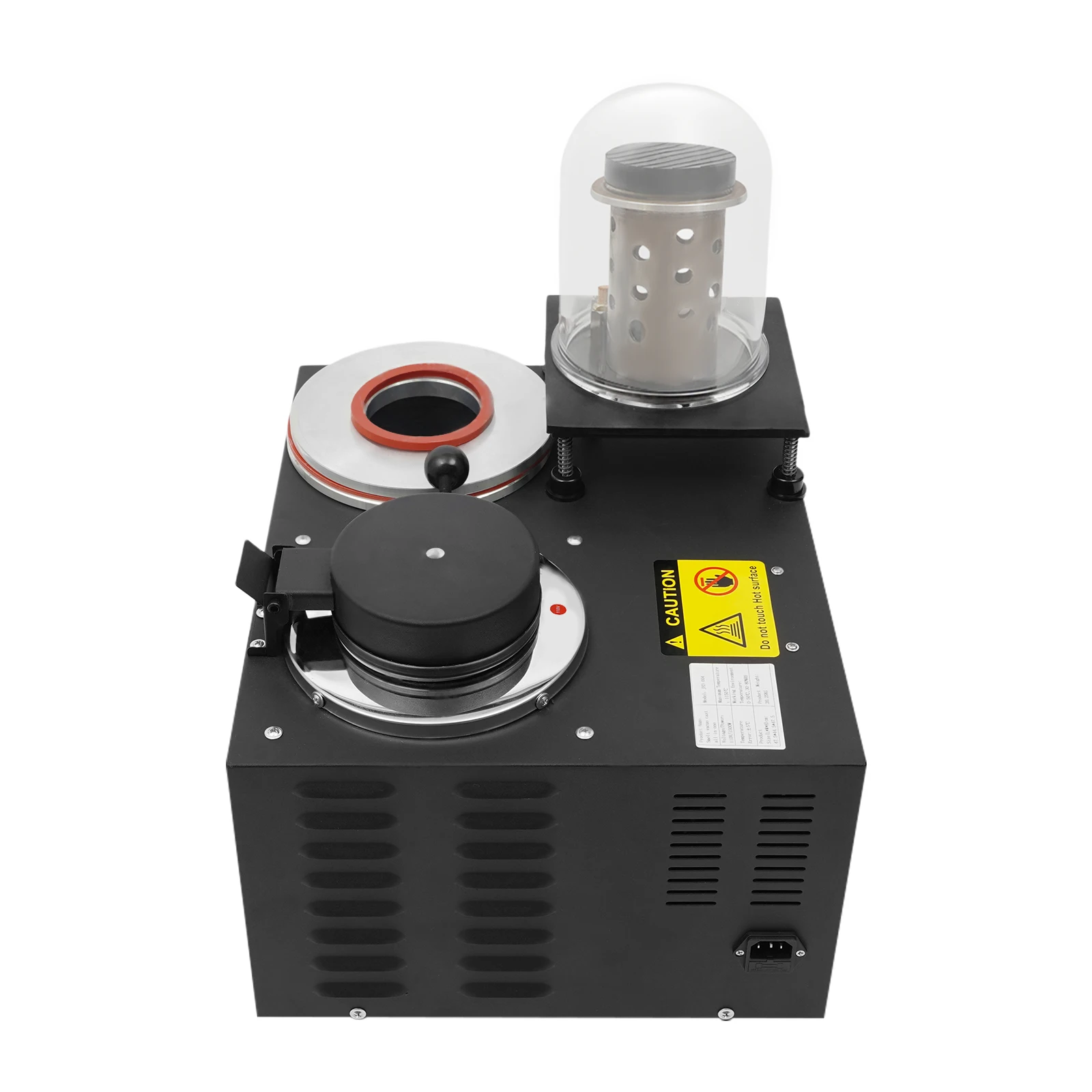 Máquina de fundición y vacío fundido de 1500W, máquina de fundición al vacío de 110V, máquina de fundición para hacer pepitas de oro, lingotes o joyería