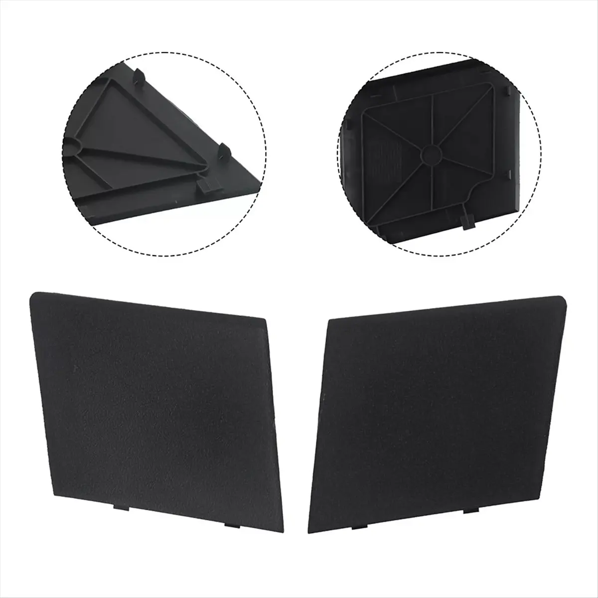 #23V Automotive Parts & Accessories,Car Trunk Lid Interior Panel Tail Light Cover Panel for VW Golf 6 MK6 (Black) view 2