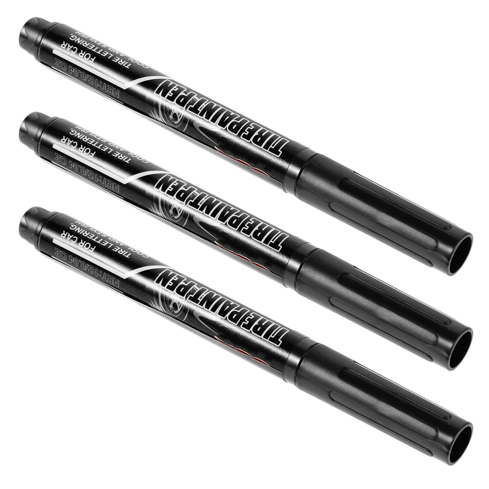 

3pcs Tire Paint Pen Car Tires Creative Markers Long Lasting Color Multicolor Portable Supplies Marker Pens Easy Use Sturdy