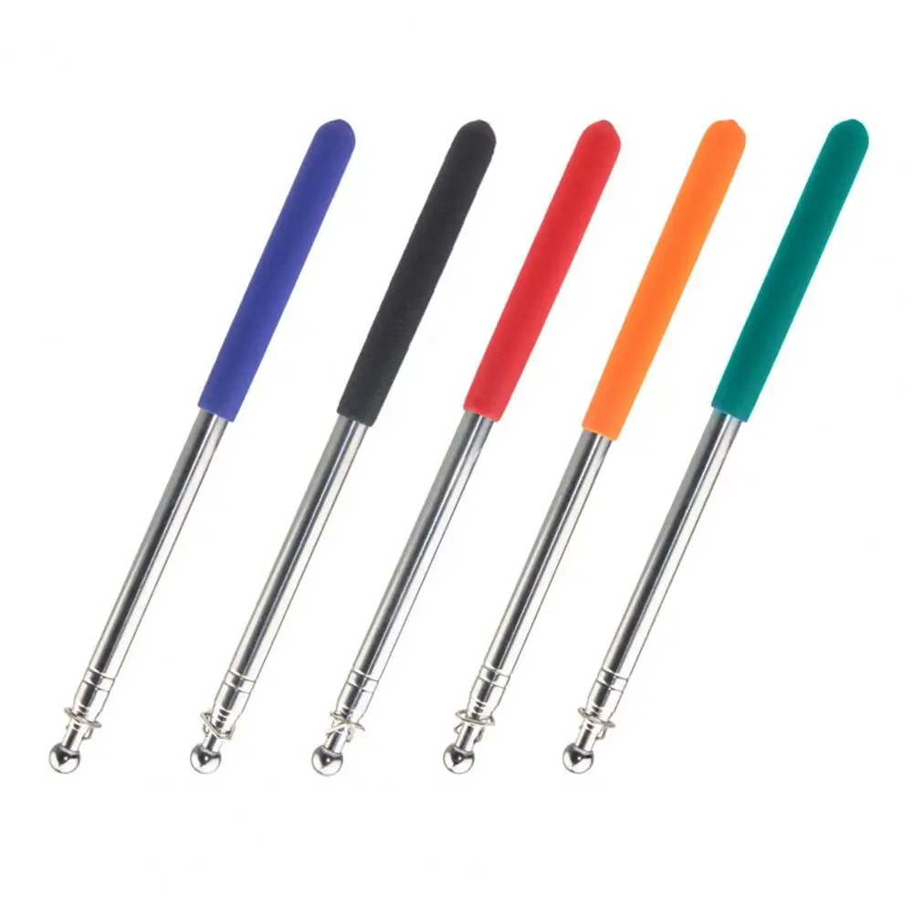 1.2/1.6M Telescopic Tour Guide Flag Pole Heavy Duty Stainless Steel Extendable Teacher Pointer Banner Handheld Flag Pole