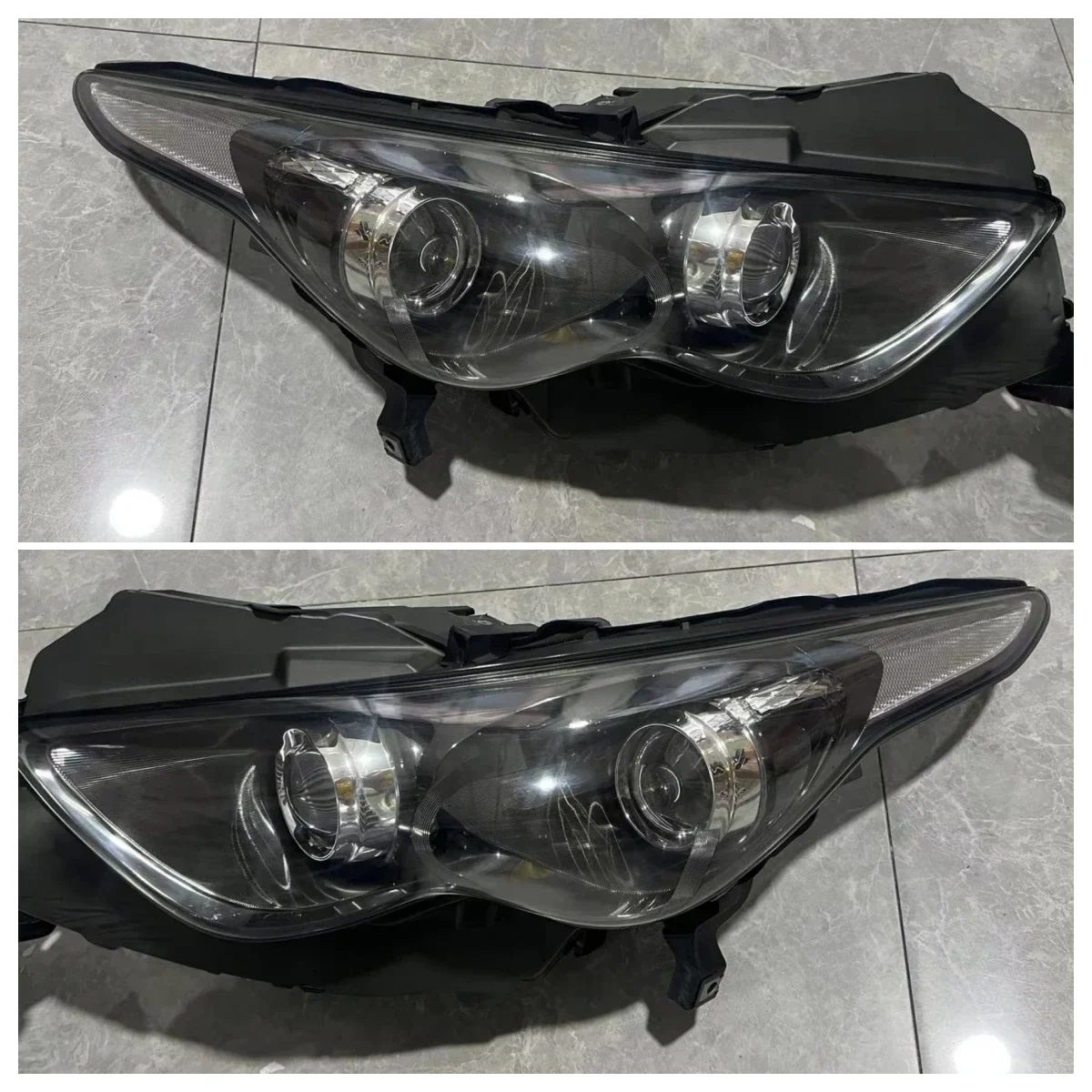 

Комплект кузова передняя фара в сборе для Infiniti QX70, дневные ходовые огни, указатель поворота, автомобильные аксессуары