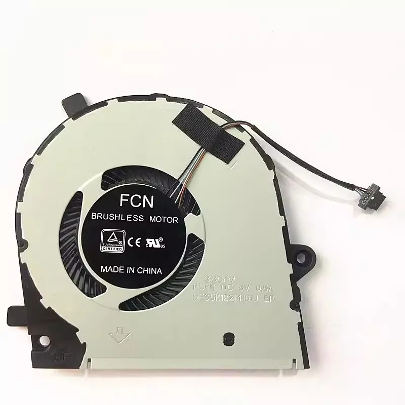 

Original CPU Cooler Fan for DELL Inspiron 7391 Latitude 3301 Vostro 5390 5391 P114G DFS5K12214161J