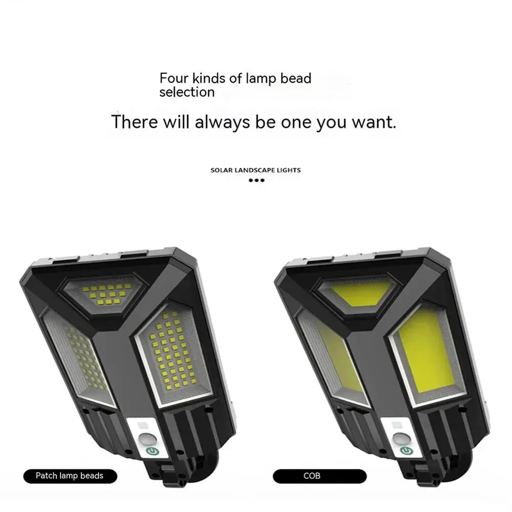 4.1w Wall-mounted Led Solar Street Light Waterproof High Brightness Motion Sensor Remote Control Wall Lamp