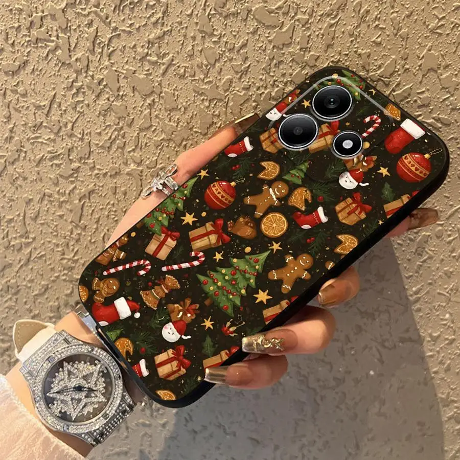 Hot Christmas Case for Xiaomi Redmi Note 12S 9s 11S 11 13 12 Pro Plus 10S 10 9 8 Pro Soft Back Phone Cover