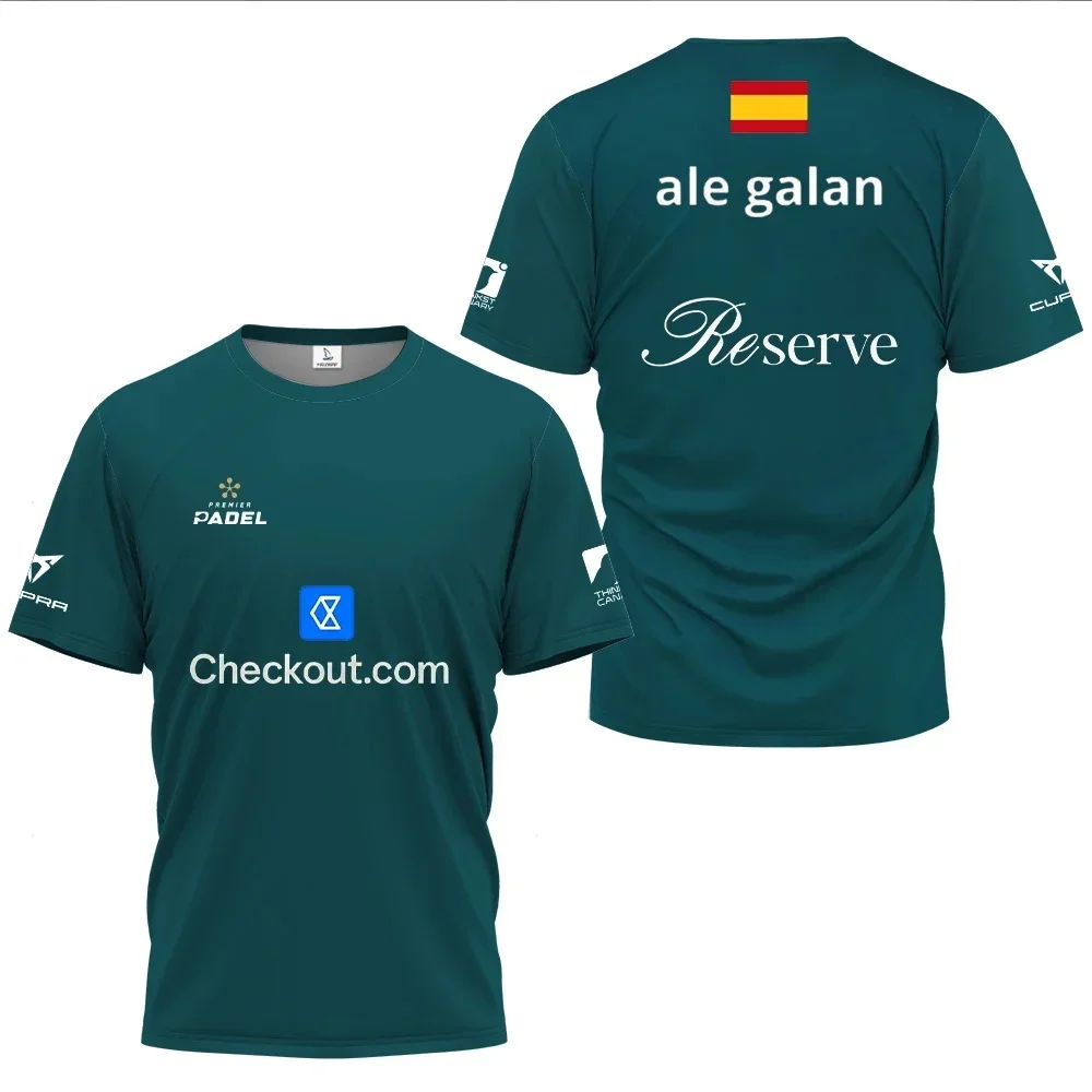 2026 Cool Padel Atmungsaktives Kurzarm-Fitness-T-Shirt für Herren und Damen – Sommerliches, schnell trocknendes O-Neck-Street-T-Shirt – Neues Padel-Sport-Oberteil für Erwachsene – Detail 12