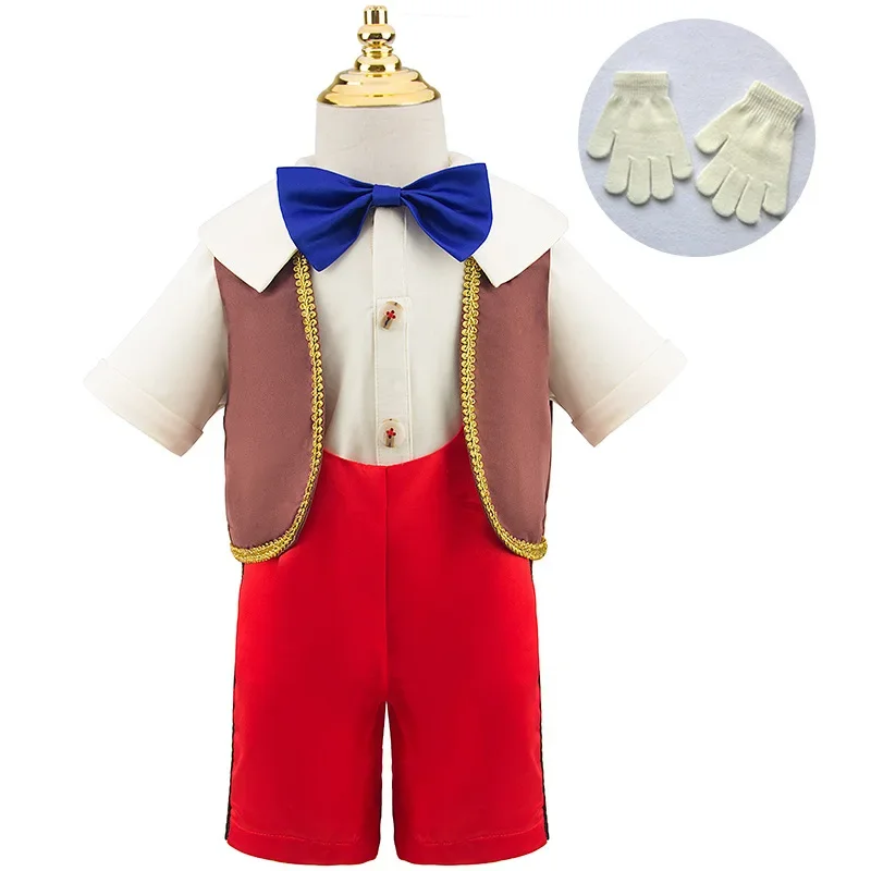 Puppet Costume Boys Girls Puppet Costume For Kids Fairytale Character Outfit Halloween Costumes