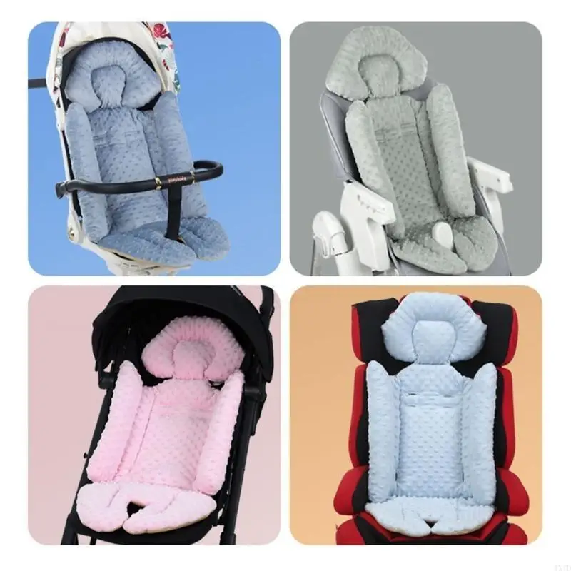 

WXTD Stroller Liners Baby Stroller Cushion Soft Baby Pad Baby Pram Cushion