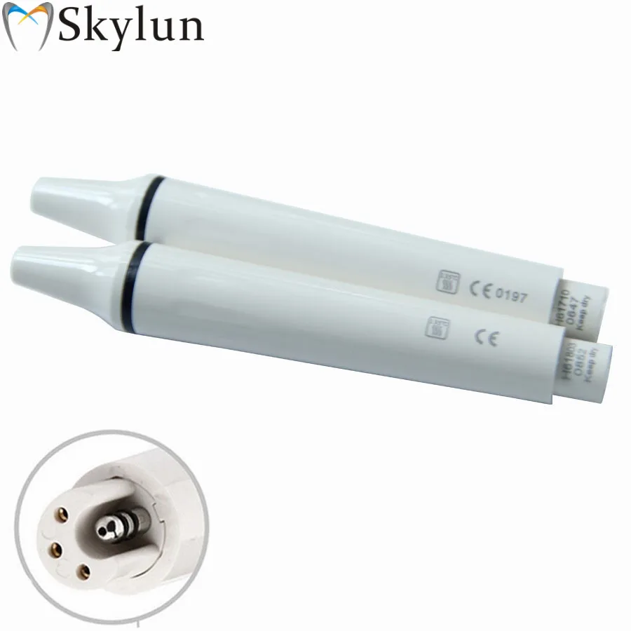 

2PCS Dental Ultrasonic Piezo Scaler Handpiece HW-3H Detachable Handle Ultrasonic Piezon Scaling Fit EMS WOODPECKER