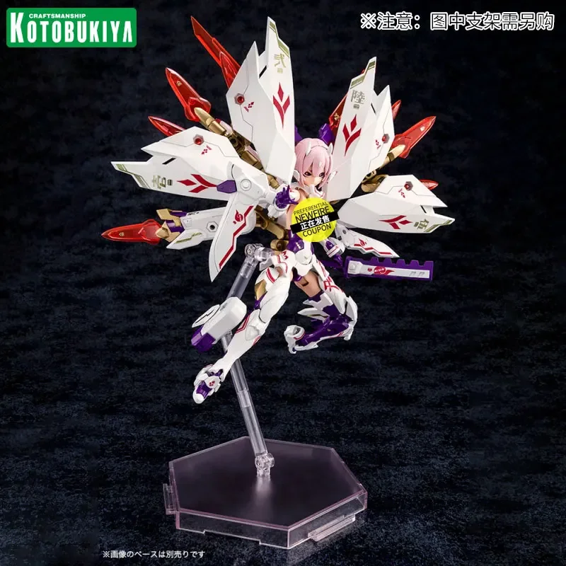 

In Stock Original Kotobukiya Anime Action Figure MEGAMI DEVICE ASRA NINE-TAILS Assembly Model Kit Collection Toy Gift