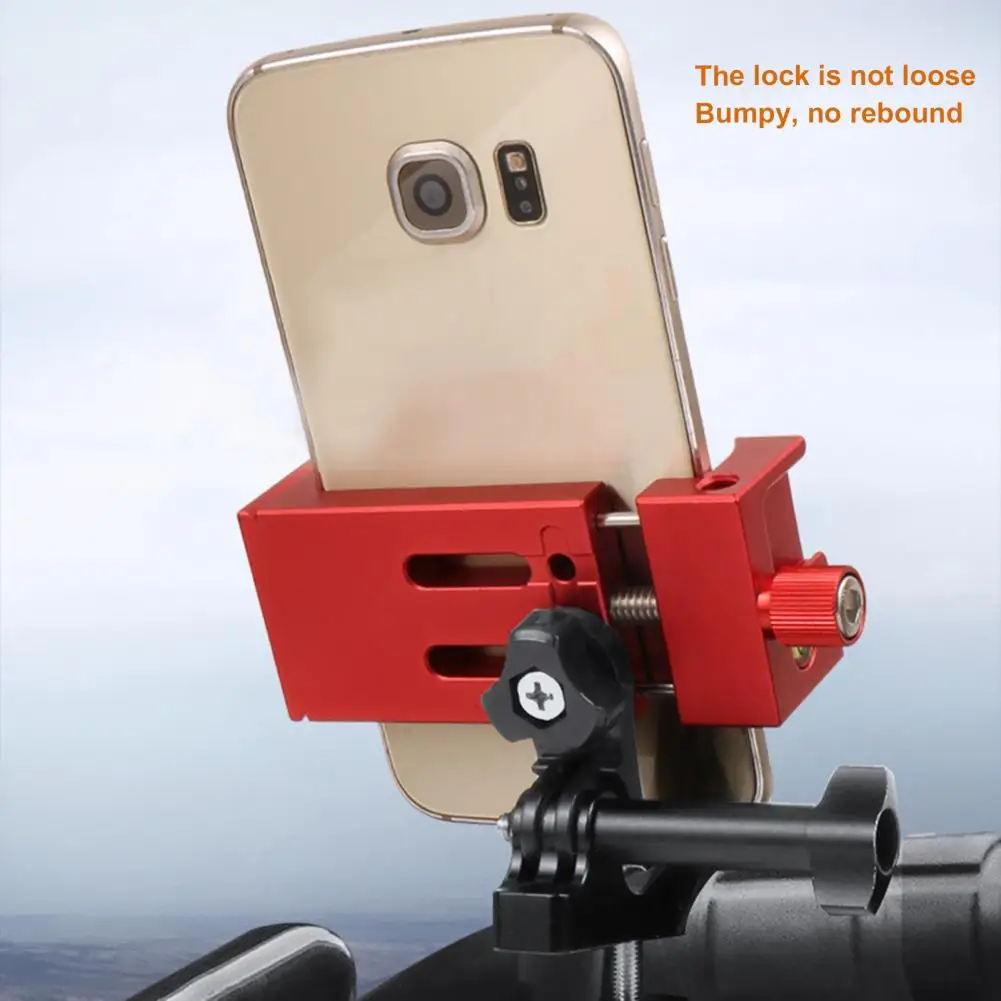 Superior Phone Mount Clip  Long Service Time Aluminum Alloy Phone Bracket Clip  Dual Cold Shoe 1/4 3/8 Expansion Clip