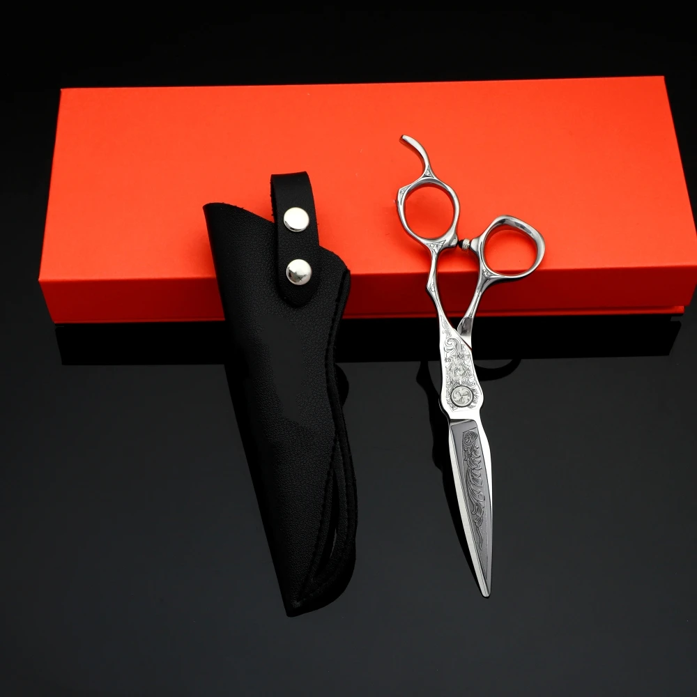 Professional Barber Scissors vg10 Steel Multifunctional thinning scissors Salon Tool Accessories 4-5-5.5-6-6.5-7inch