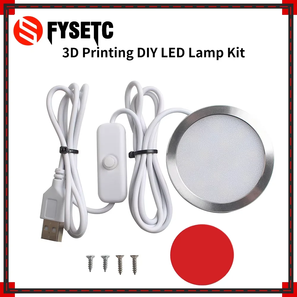 

Для Bambu Lab 3D-принтер, модель, комплект светодиодных ламп, оборудование, модель «сделай сам», теплый свет без деталей 3D-принтера