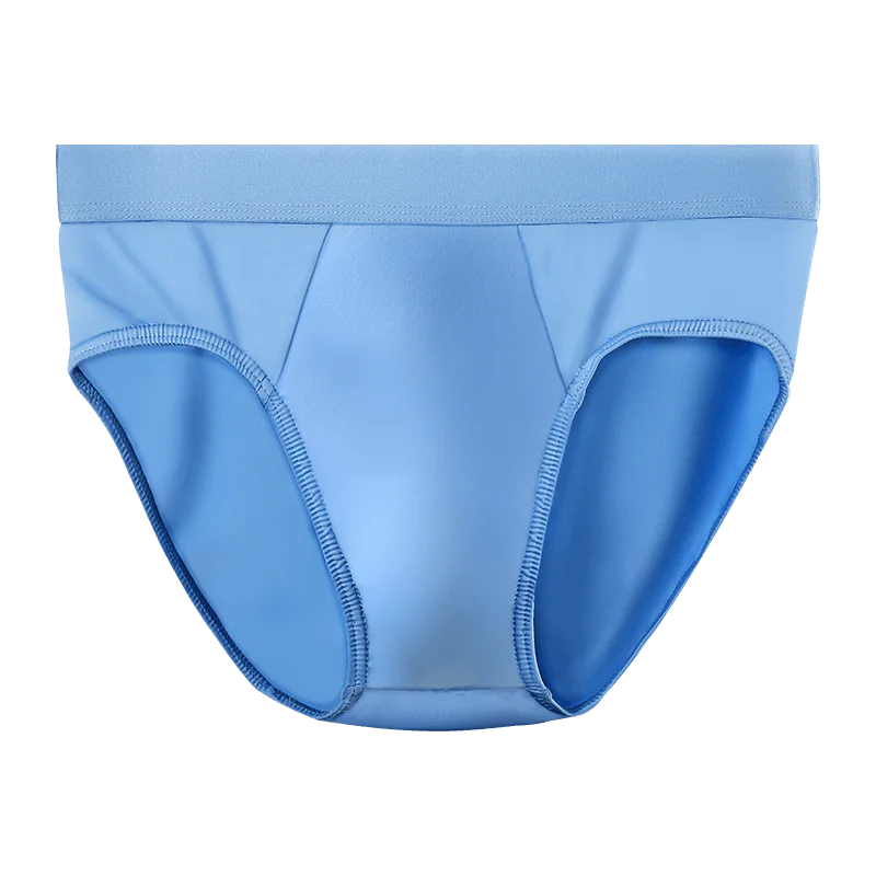 

4PCS underwear, men's triangular underpants with slits, large space, antibacterial inner crotch