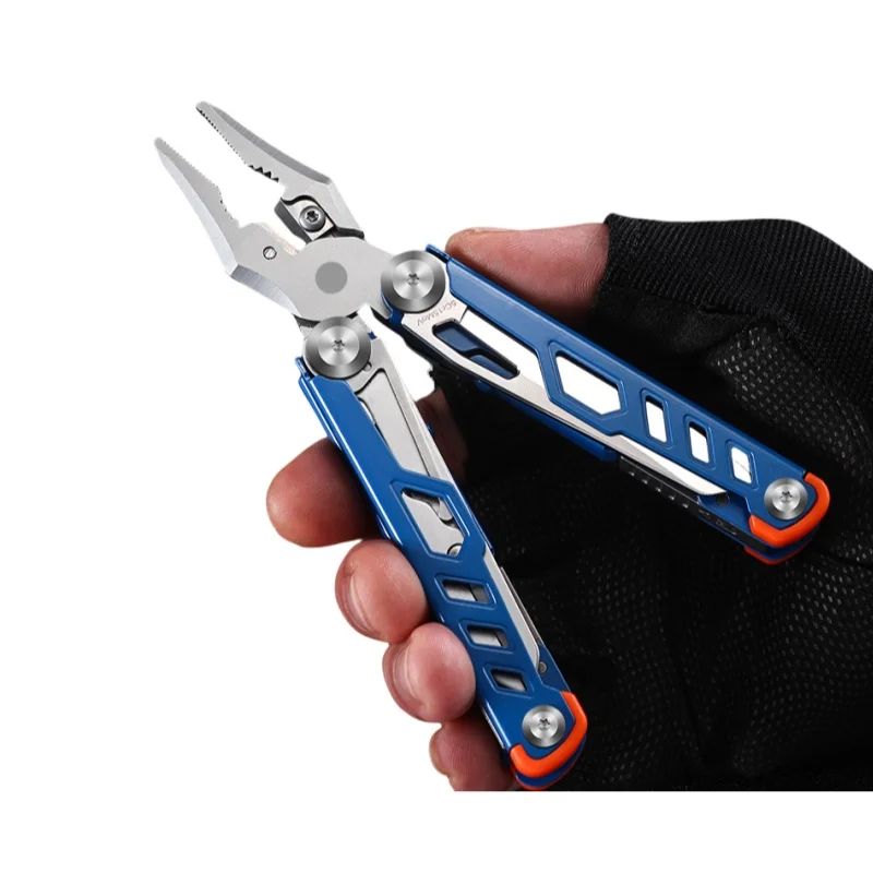 Pinza per punzonatura di precisione multifunzione - Set di strumenti pieghevoli per esterni di fascia alta per uso multiuso