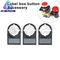 Denoter Sign Box 22mm Push Button Switch label Box Signs Indicator label Box Side Insert/ Buckle Button Indicator Marker