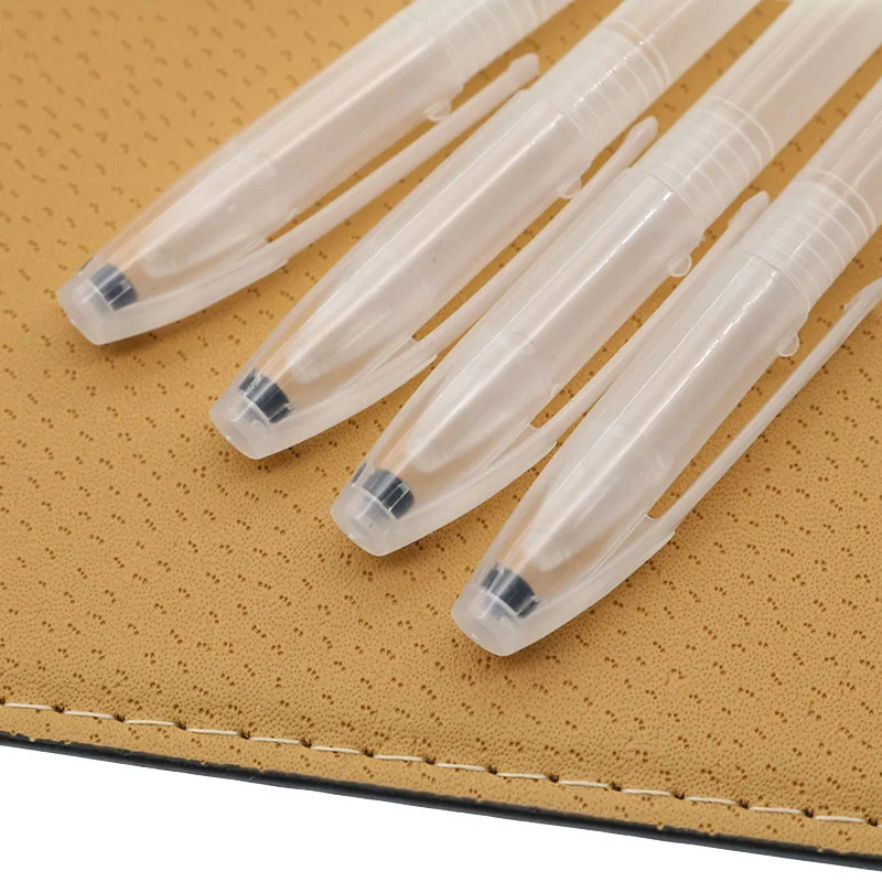 Wholesale! 10pc Gel Pen Case Ballpoint Pen Transparent Handle Shell Cover Simple Styple Minimum Handle Cover Shell