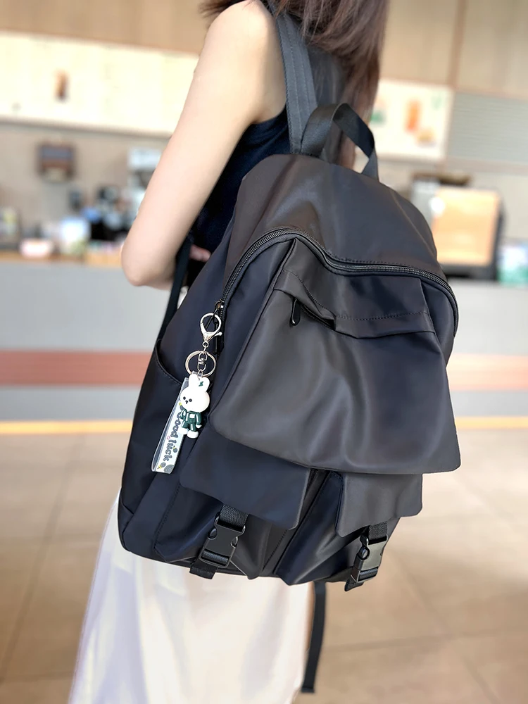 

New Fashion Nylon Oxford Cloth Three-dimensional Backpack Multifunctional Portable Waterproof Multi Pocket Student Backpack Tide