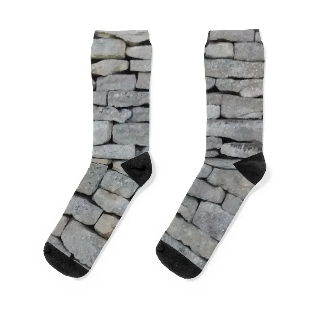 Cotswolds stone wall. Old and irregularly regular Socks Crossfit new in's Lots christmas gift Socks Girl Men's