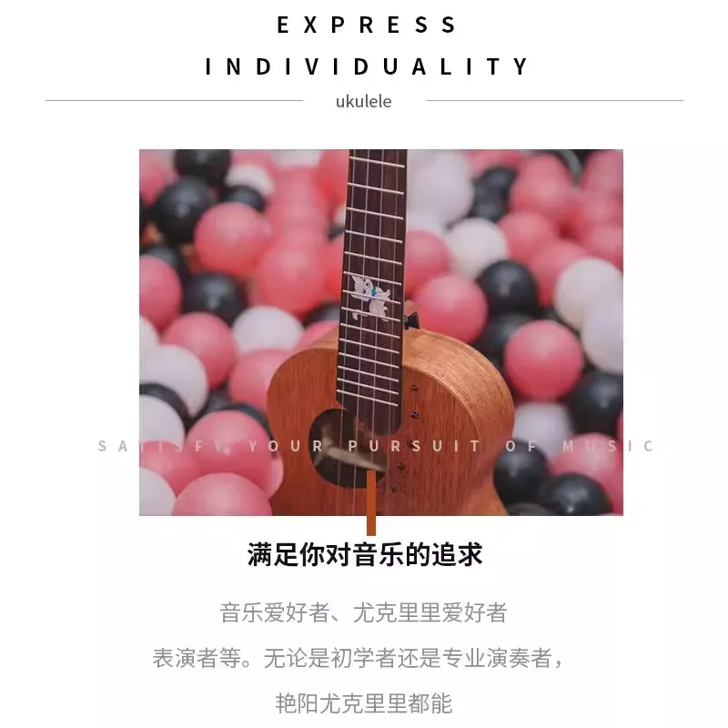 Fotografia 6: Ukulele Acústico BRIGHT SUN de 23 e 26 polegadas