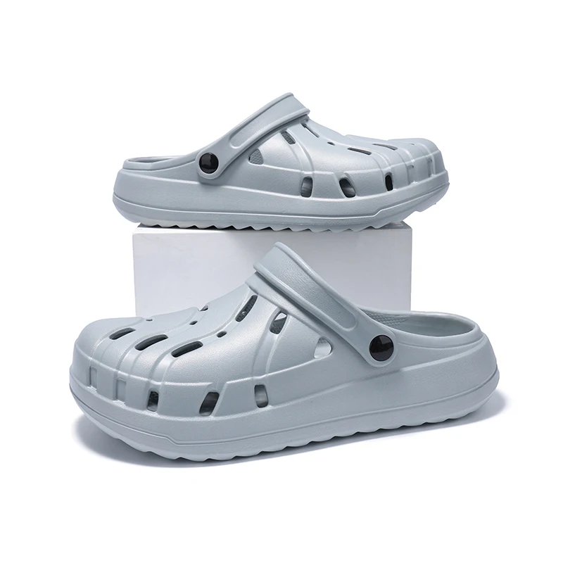 

Men's Outdoor Sandals Slippers Beach Breathable EVA Clogs Soft Slides Men Casual Shoes Garden Shoes Male Beach Slippers Big Size