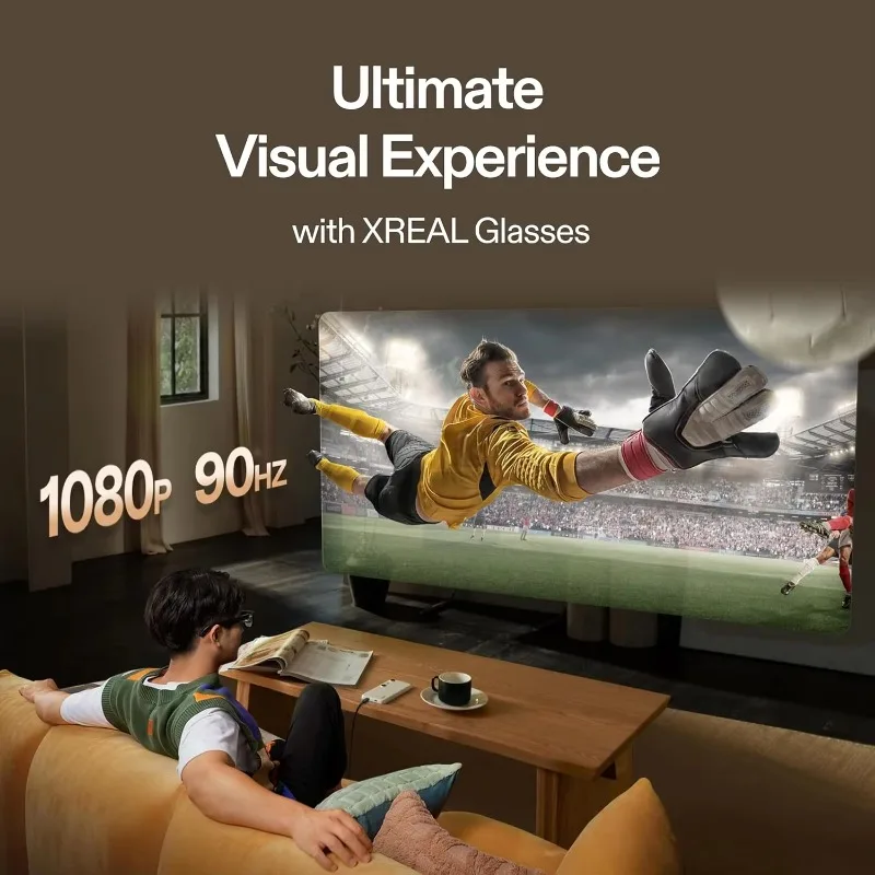 حزمة Air AR Glasses Beam Pro (8G+256G)، تدعم جميع تطبيقات Google Play Store، رفيق الحوسبة المكاني لنظارات AR