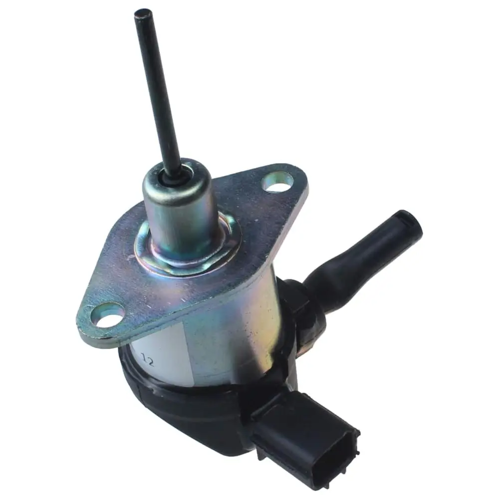 Shutoff Fuel Solenoid, For Kubota L2800 L3130 L3200 L3240 L3400 L3430, 1A08460012, Excavator Part
