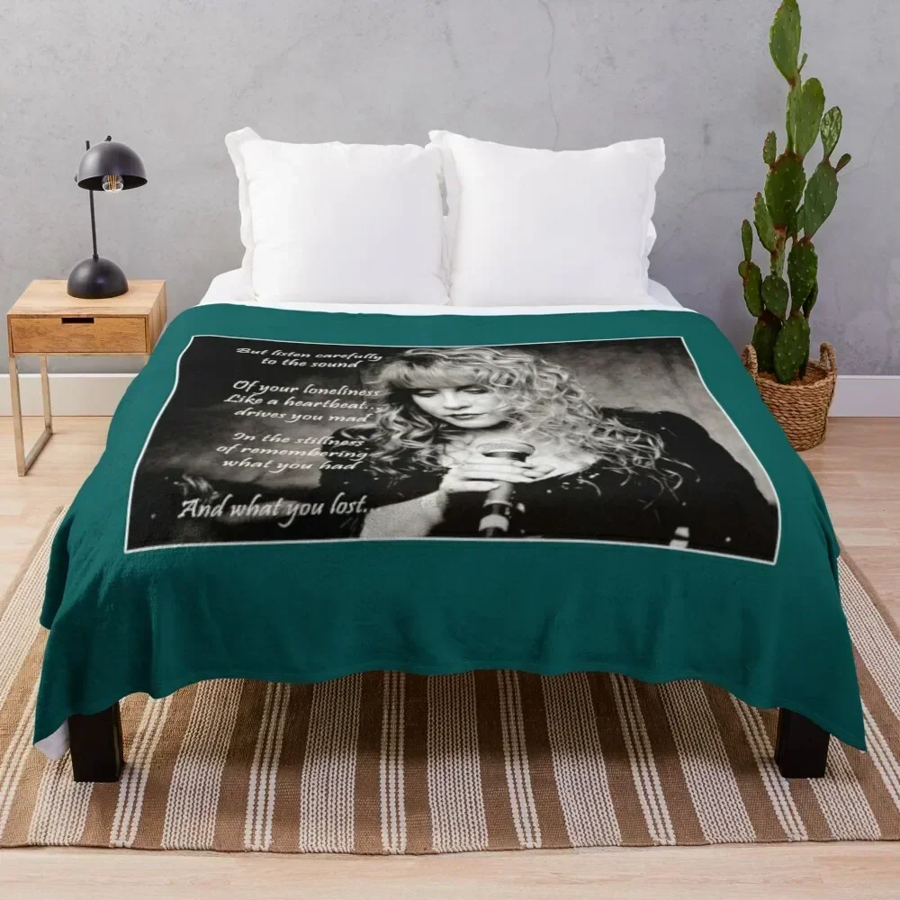 

Stevie Nicks Vintage Love Music Stevie Nicks Songs Cool Design Throw Blanket Warm Comfortable Blanket for Office Napping