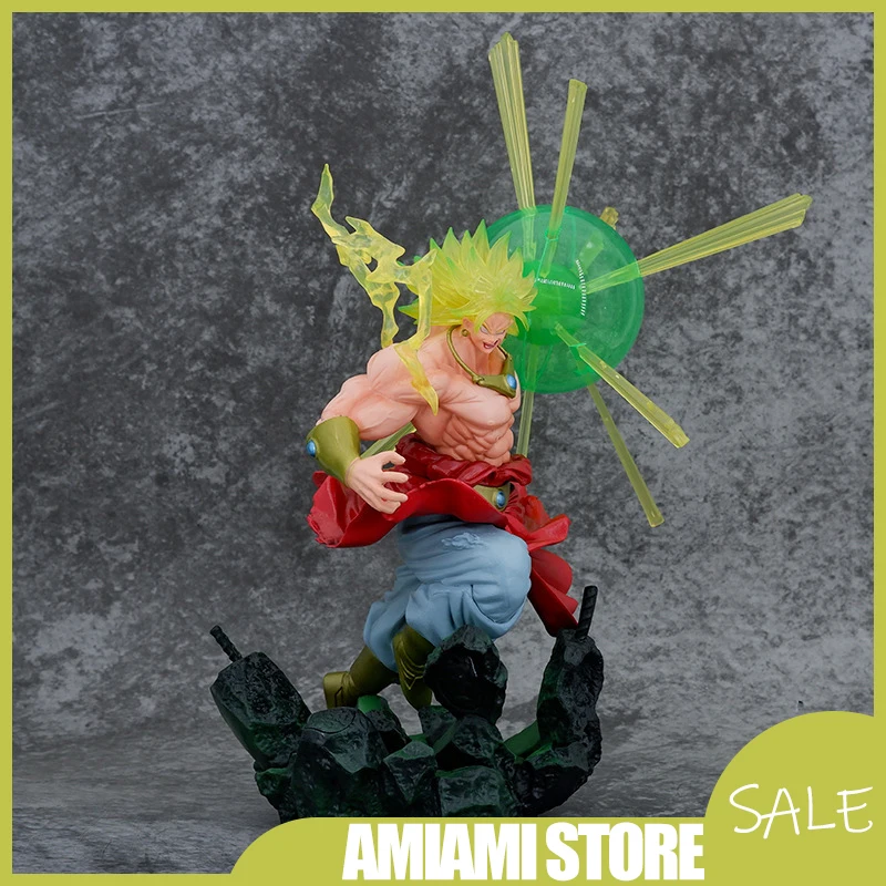 

30 см Dragon Ball ZERO Chou Gekisen Broly Фигурка Супер интенсивная боевая статуя Аниме Коллекционная модель Рождественский подарок на день рождения игрушка