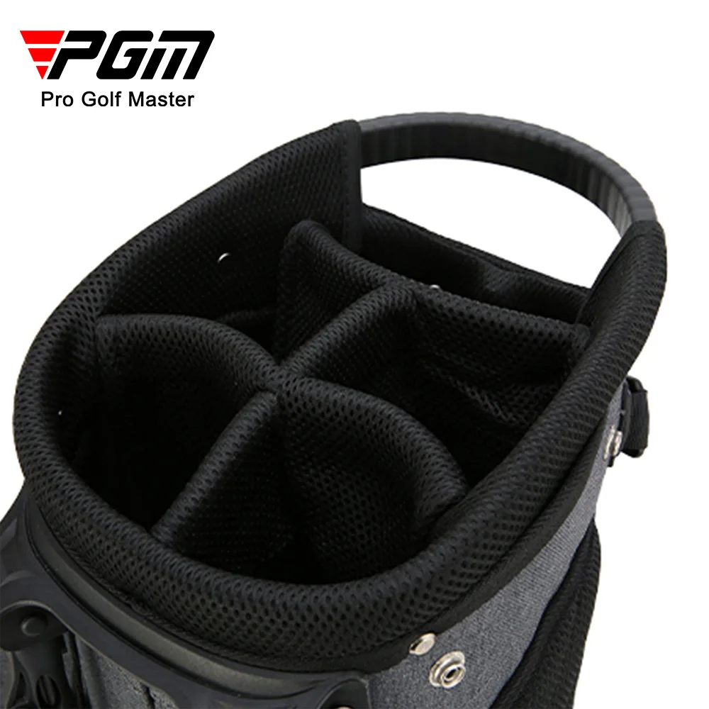 PGM Golf Stand Bag for Men Lightweight Waterproof QB092 Grey Stable Stand Easy Carry