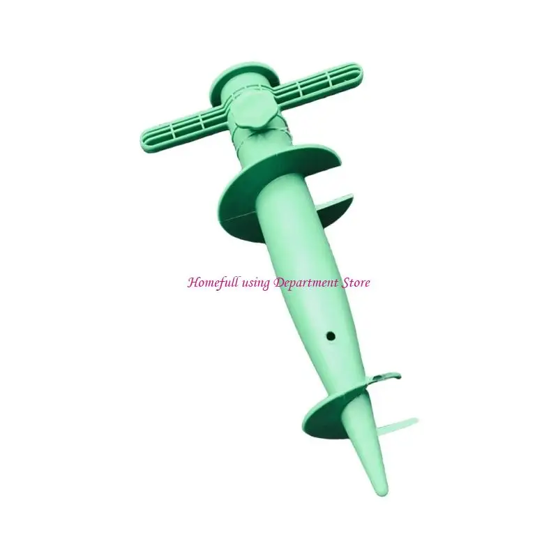  Heavy Duty Plastic Umbrellas Base Easy Carry Tent Stakes Anchors Upgrades for Outdoor Use In Sand Garden Patios & Beach