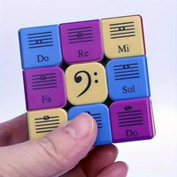 Puzzle Gift Toy Intelligence Development UV Printing Music Notes Third Order Cube Christmas Gift