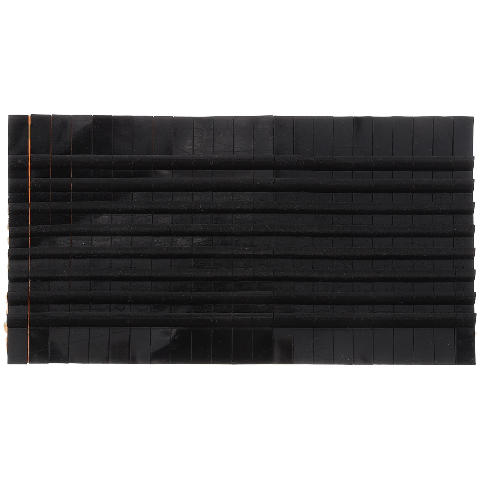 

100Pcs Wood Hanger Non Grips Adhesive Strips Anti-Skid Hanger Grip Strips Clothes Hanger Strips for Home Store Display
