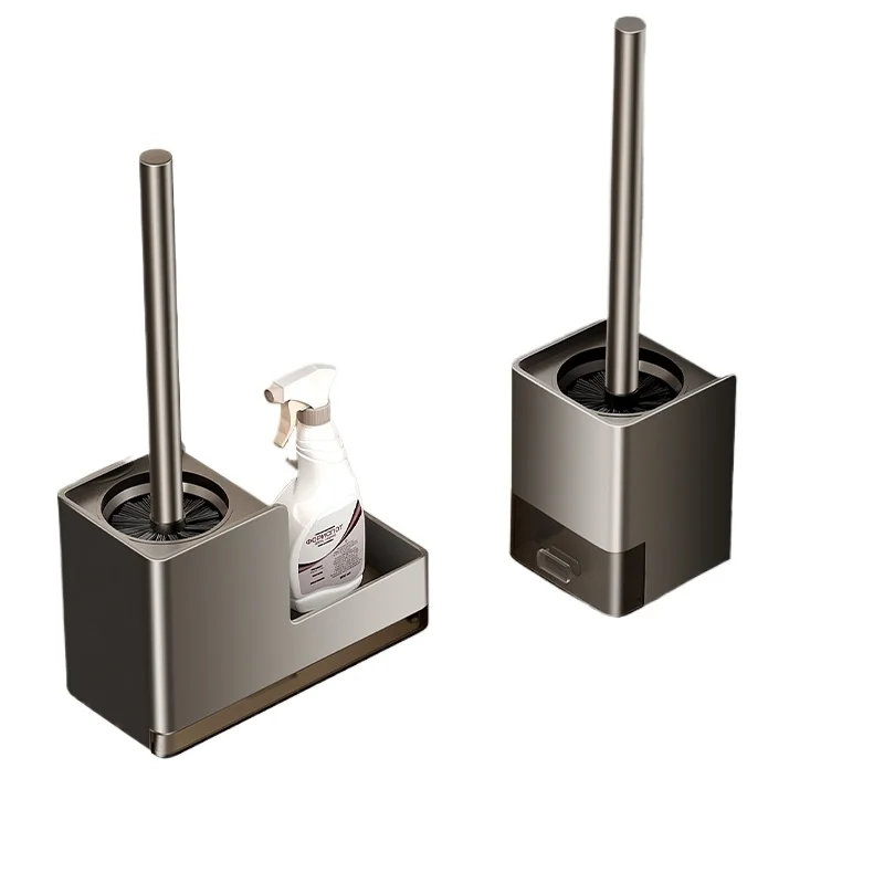 

Toilet brush gap brush toilet bathroom brush wall hanging no punching toilet cleaning set