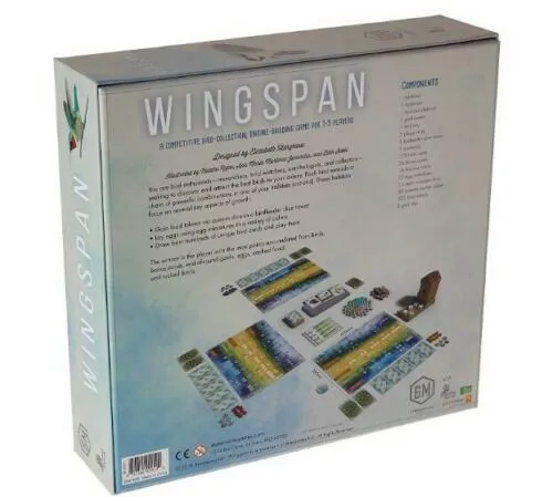 Full English version of Wingspan game Hummingbird board game chess and cards includes Swift Start Pack in stock